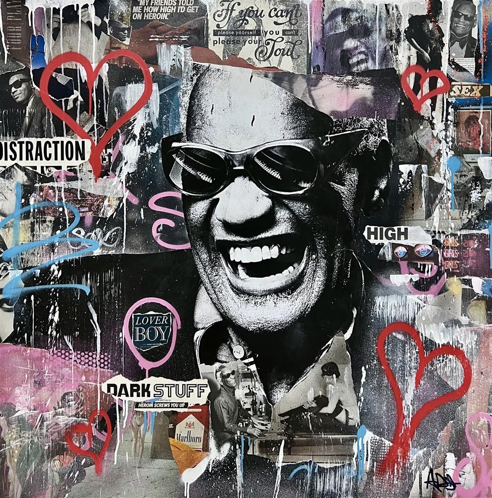 Add Subtract- 'Lover Boy' - Framed Original Art