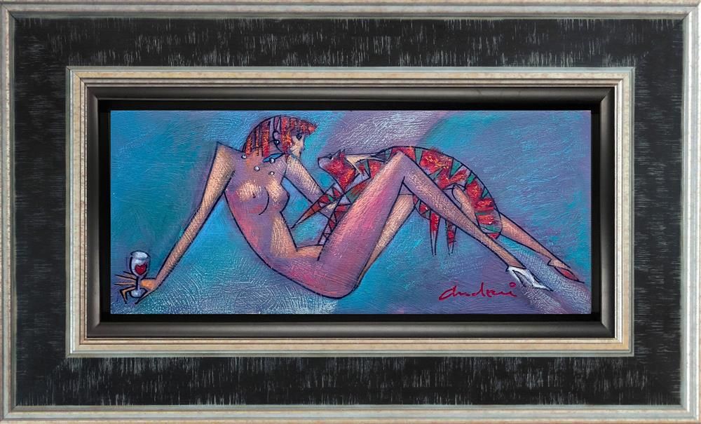 Andrei Protsouk - ' Danae and Zeus ' - Framed Original Art