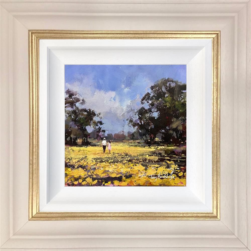 Tony Hinchliffe - 'Country Walk' - Framed Original Art