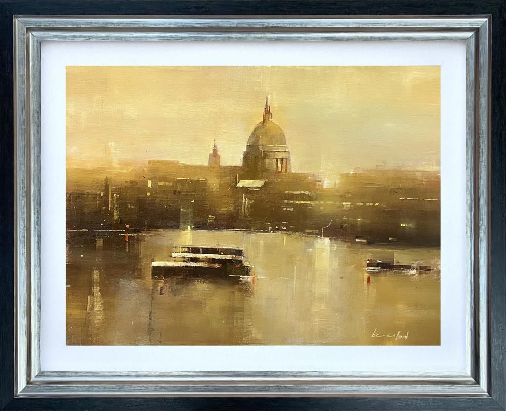 Mark Beresford - 'As London Awakes' - Framed Original Artwork