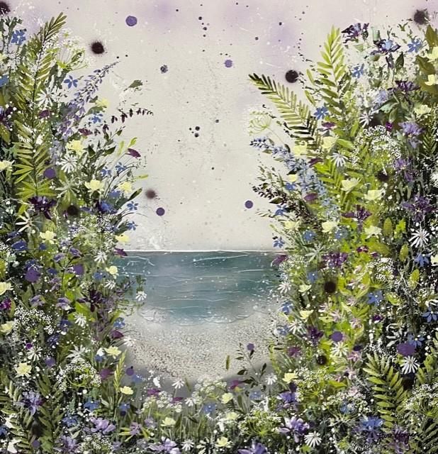 Jane Morgan - 'Through The Water' - Framed Original Art