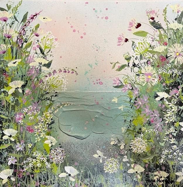 Jane Morgan - 'Water Ripple' - Framed Original Art