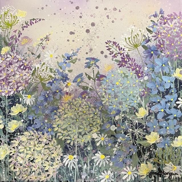 Jane Morgan - 'Floral Harmony' - Framed Original Art