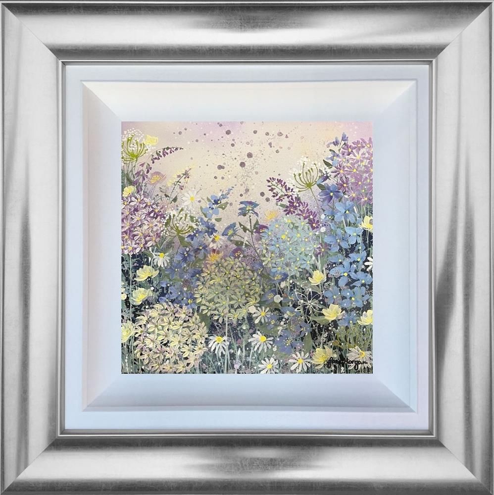 Jane Morgan - 'Floral Harmony' - Framed Original Art