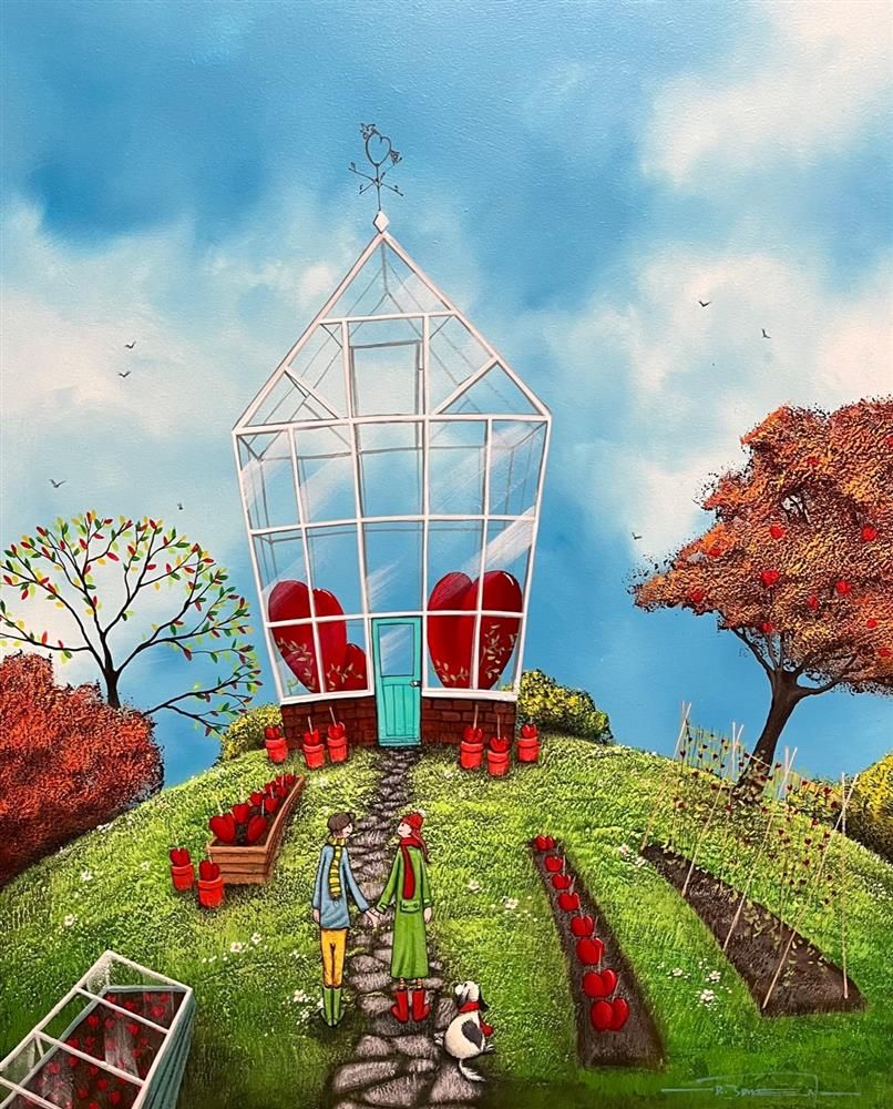 Dale Bowen - 'Love Grows' - Framed Original Art