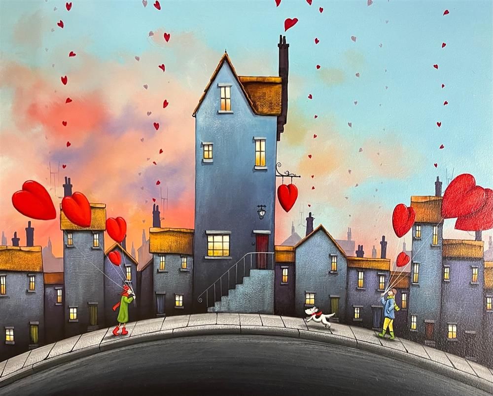 Dale Bowen - 'Love Street' - Framed Original Art