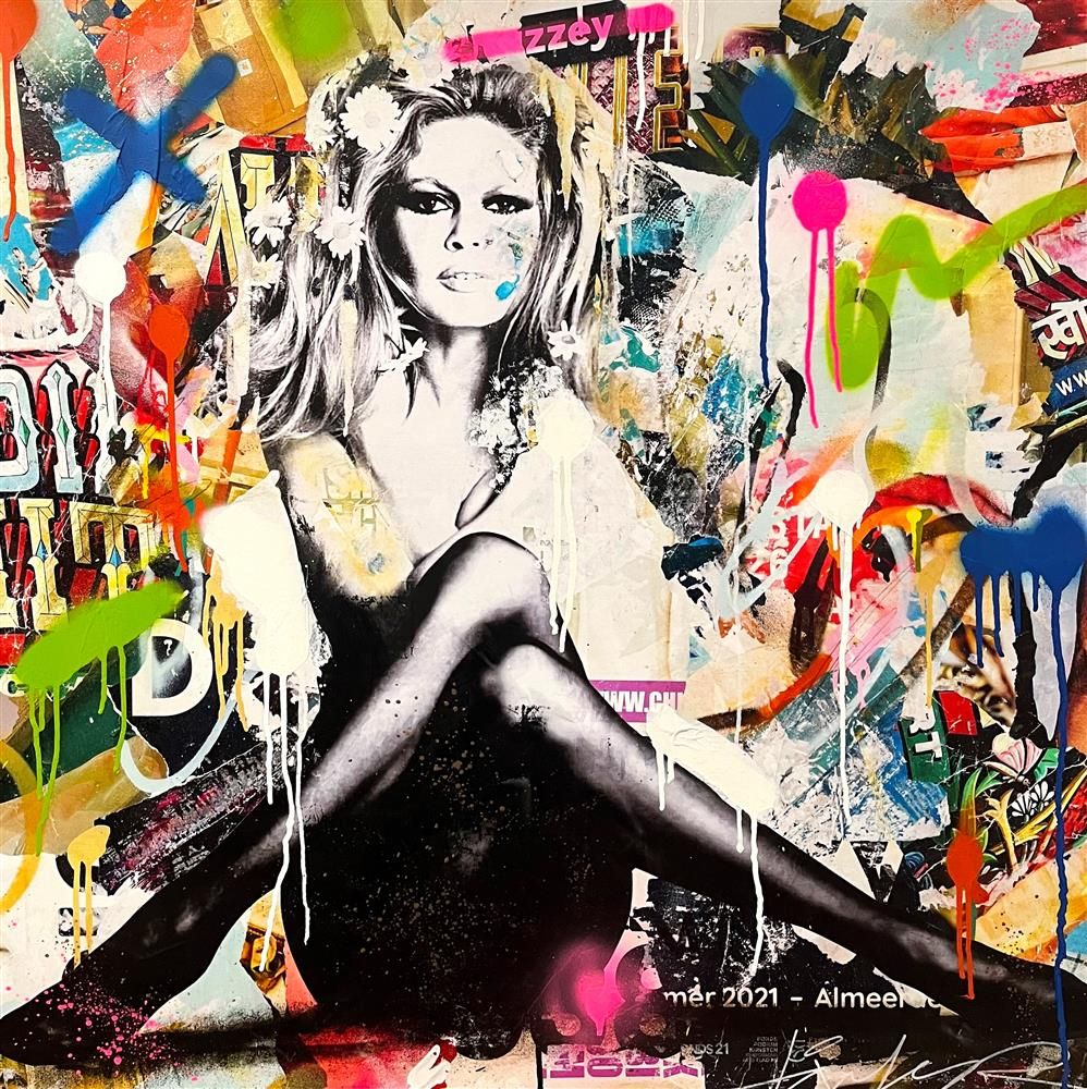 Michiel Folkers - 'They May Call Me A Sinner'  - Framed Limited Edition Canvas