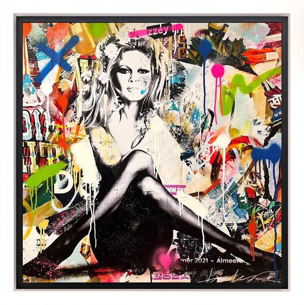 Michiel Folkers - 'They May Call Me A Sinner'  - Framed Limited Edition Canvas