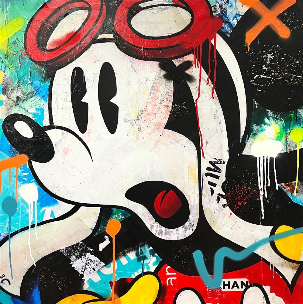 Michiel Folkers - 'First, Think. Second, Believe. Third, Dream. '  - Framed Limited Edition Canvas