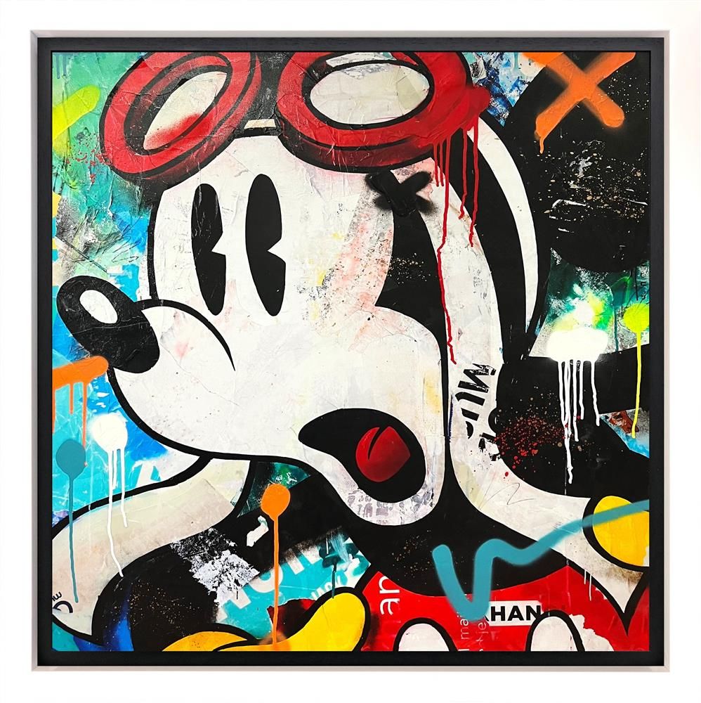 Michiel Folkers - 'First, Think. Second, Believe. Third, Dream. '  - Framed Limited Edition Canvas