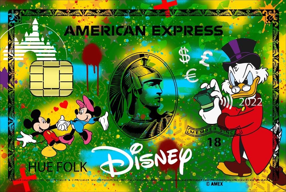 Hue Folk - 'Time Is Money' - Studio Limited Edition canvas