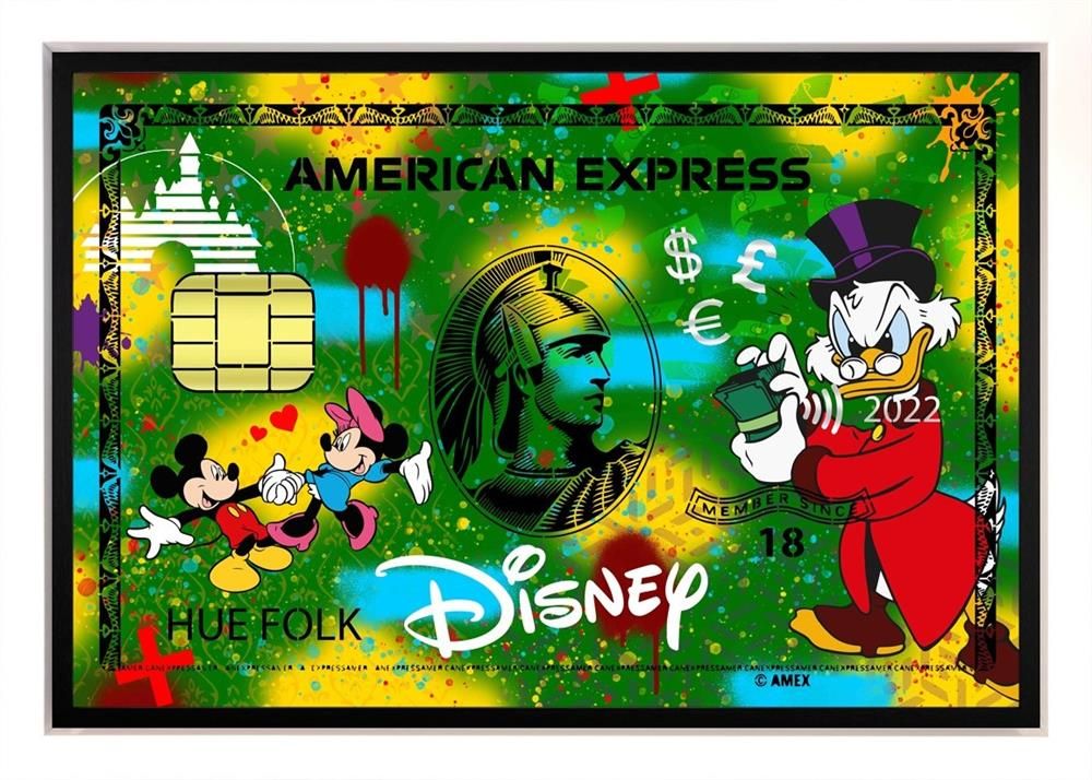 Hue Folk - 'Time Is Money' - Studio Limited Edition canvas