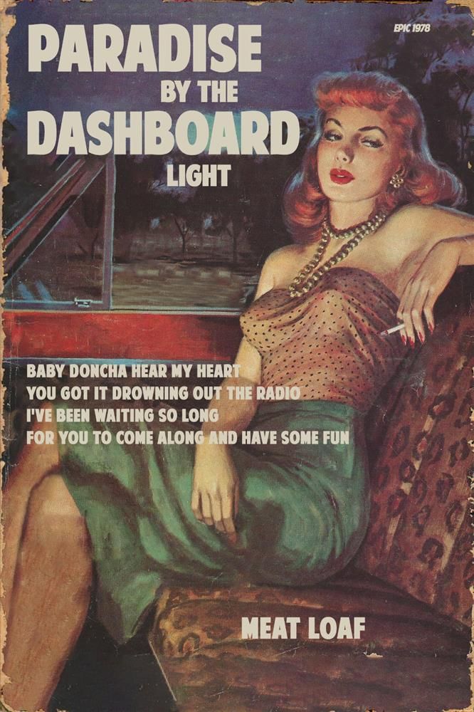 Linda Charles - 'Paradise By The Dashboard Light' - Framed Original Artwork