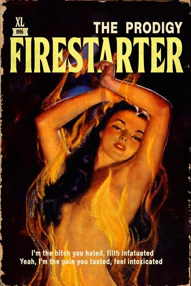 Linda Charles - 'Firestarter' - Framed Original Artwork