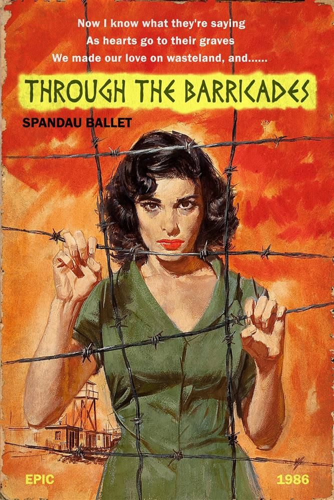 Linda Charles - 'Through The Barricades' - Framed Original Artwork