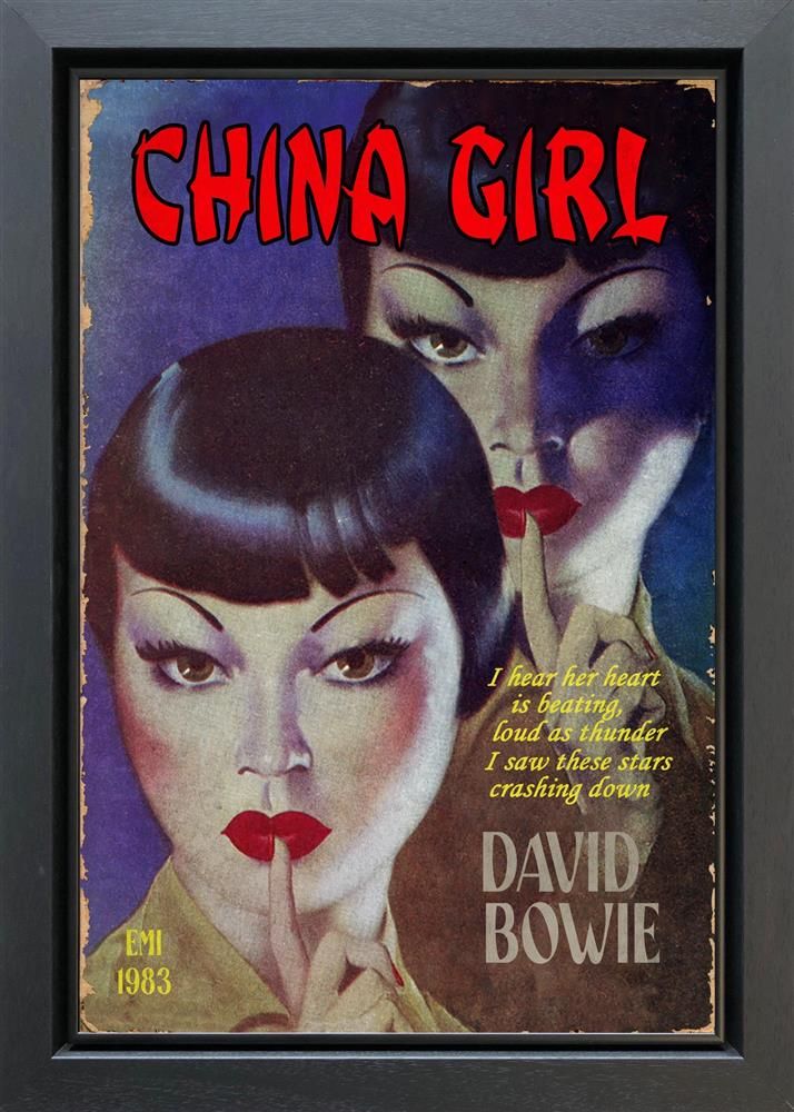 Linda Charles - 'China Girl' - Framed Original Artwork