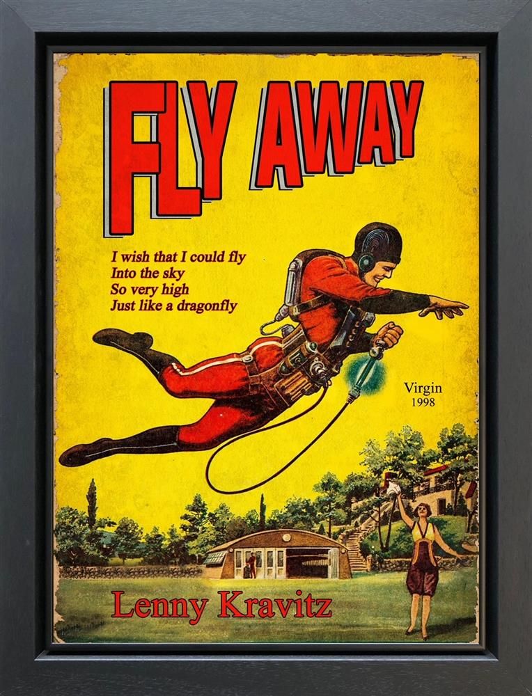 Linda Charles - 'Fly Away' - Framed Original Artwork