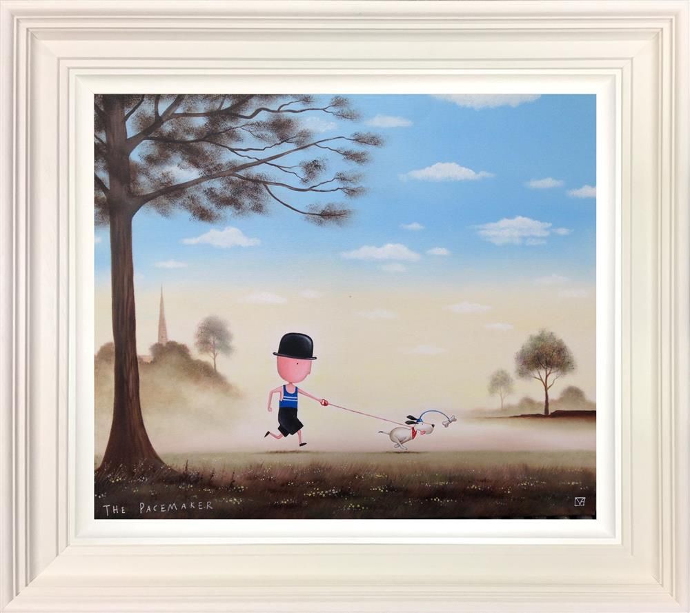 Michael Abrams - ' The Pacemaker' - Framed Original Art