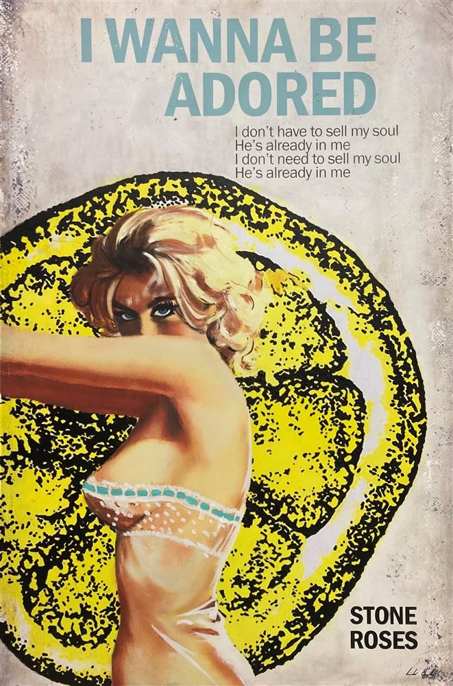 Linda Charles - 'I Wanna Be Adored' - Framed Limited Edition