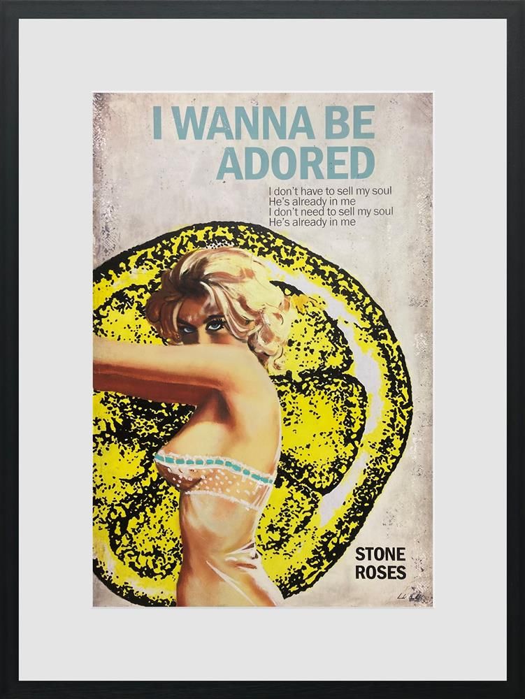 Linda Charles - 'I Wanna Be Adored' - Framed Limited Edition