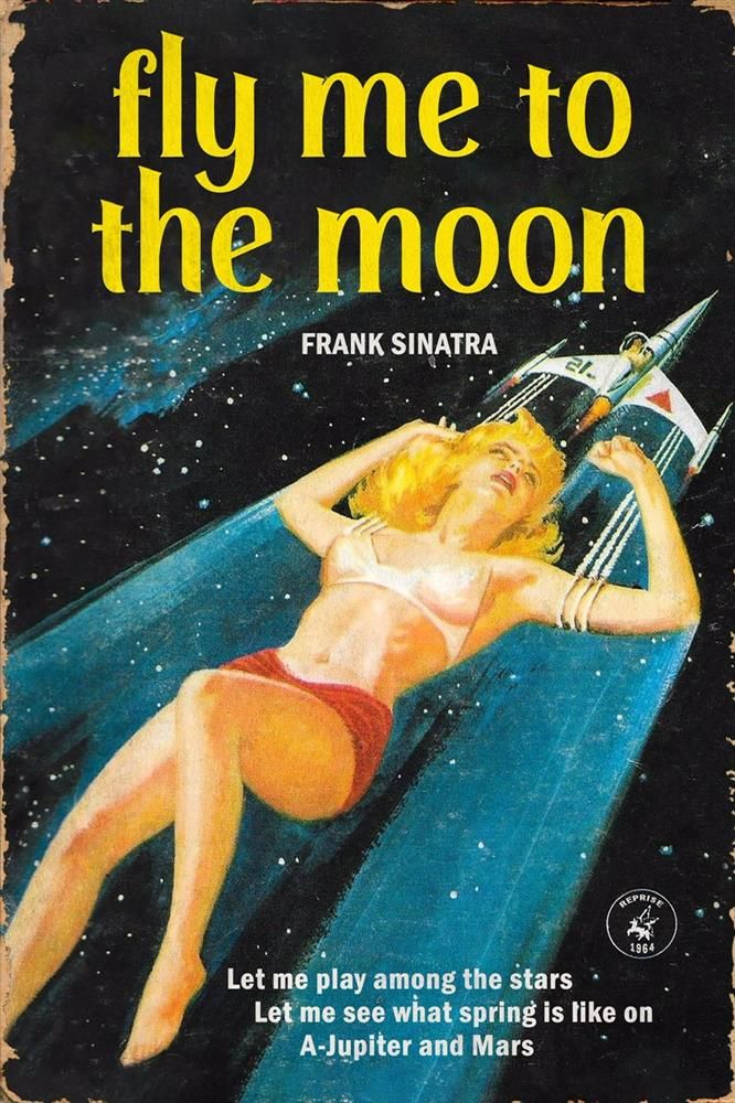 Linda Charles - 'Fly Me To The Moon' - Framed Limited Edition