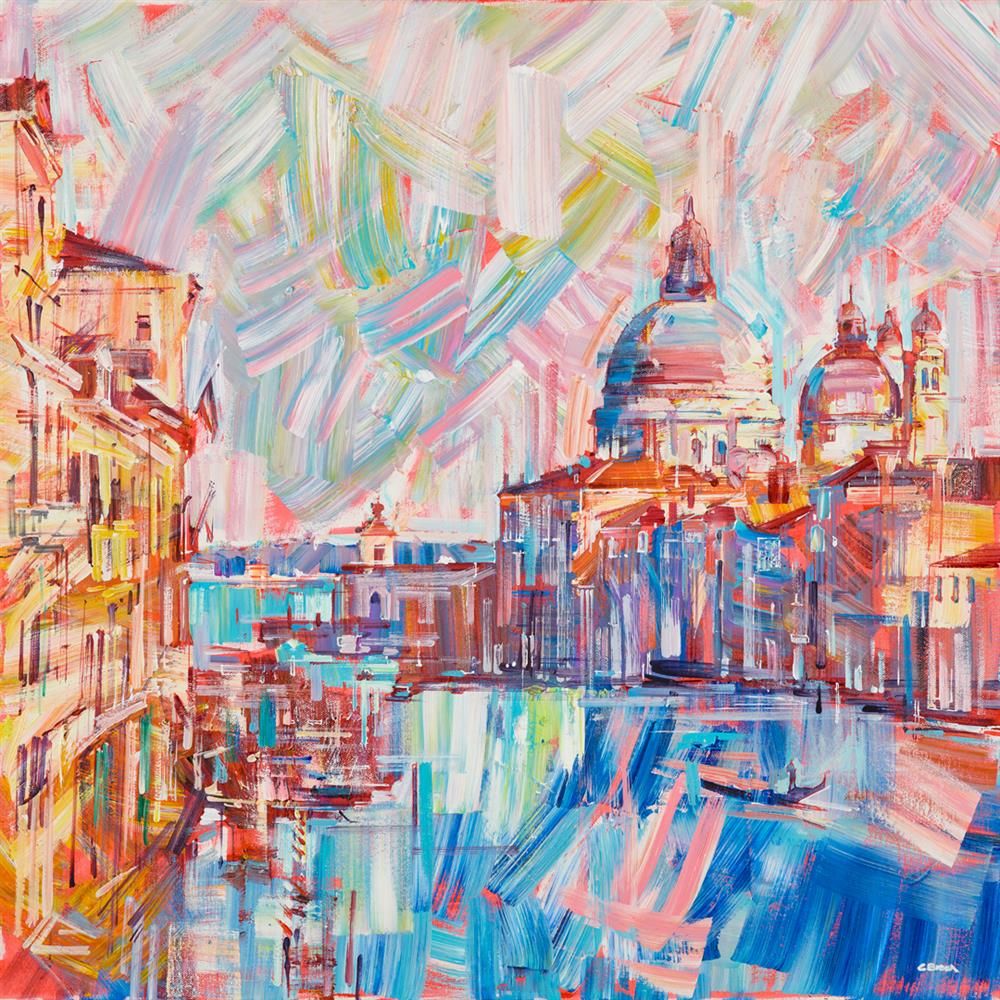 Colin Brown - 'Grand Canal' - Framed Limited Edition