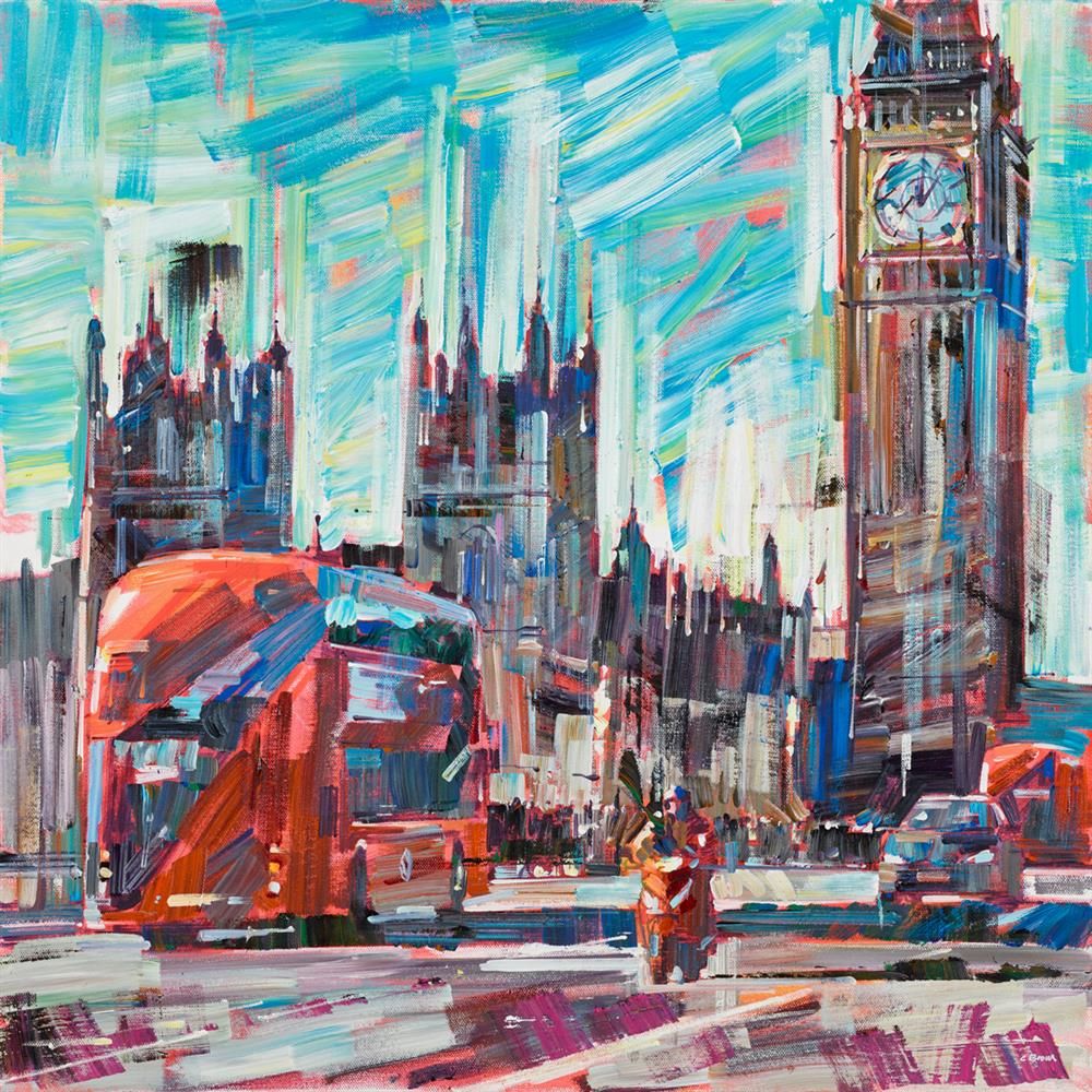 Colin Brown - 'Crossing The Thames' - Framed Limited Edition