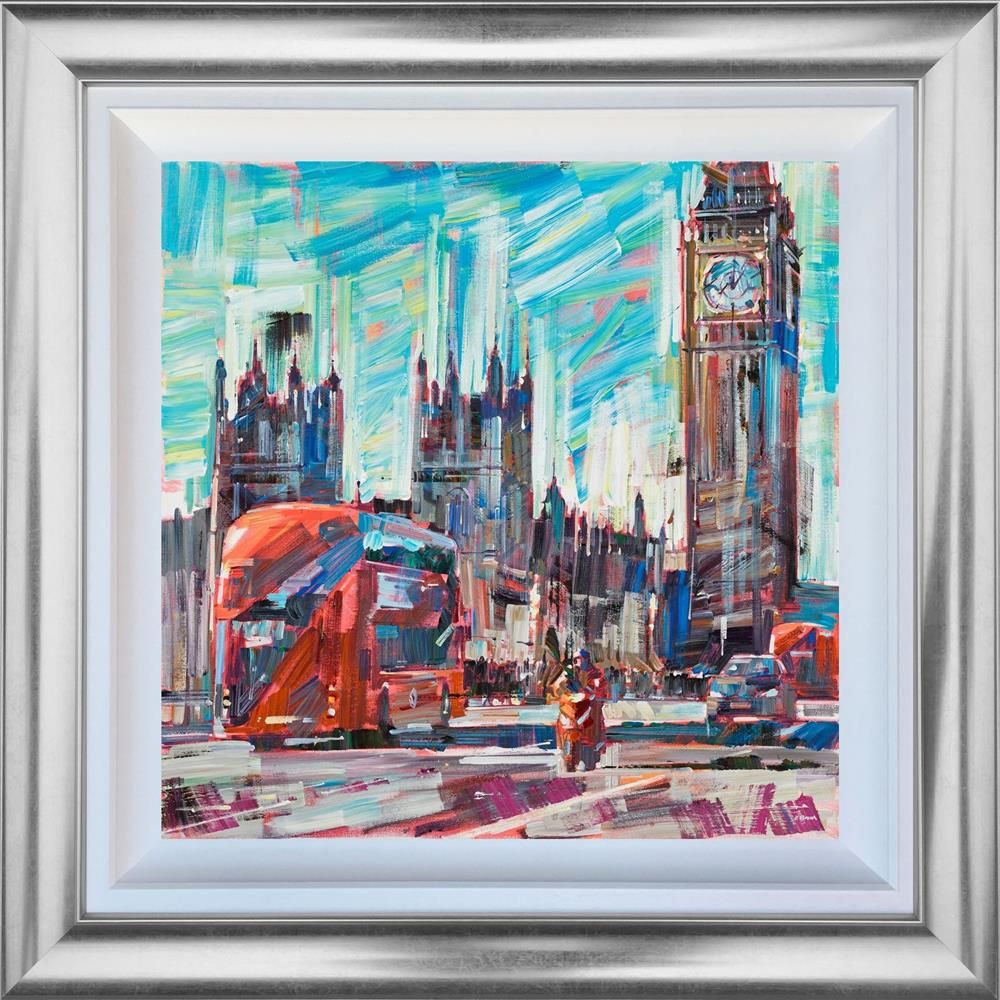 Colin Brown - 'Crossing The Thames' - Framed Limited Edition