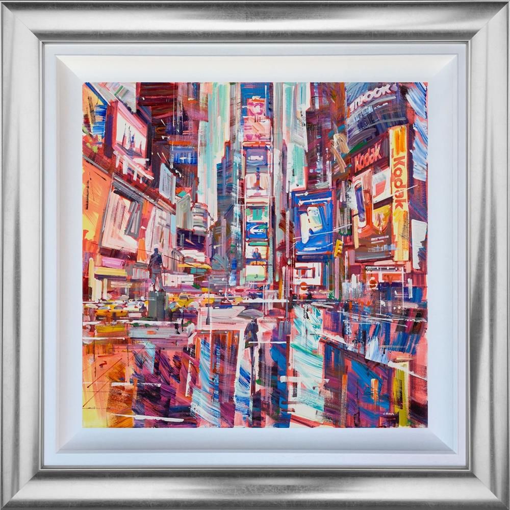 Colin Brown - 'Bright Lights Of NYC' - Framed Limited Edition