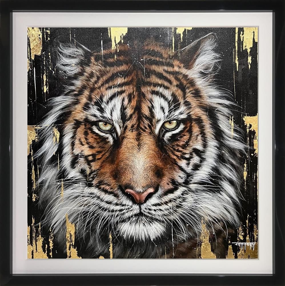 Ben Jeffery - ' Eye Of The Tiger' - Framed Original Art