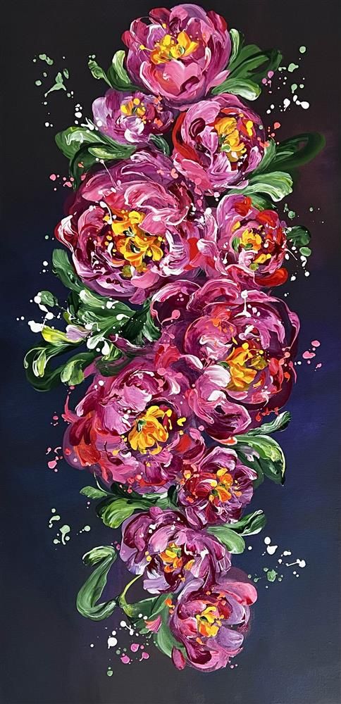 Anna Cher - 'By The Moon Light' - Framed Original Artwork