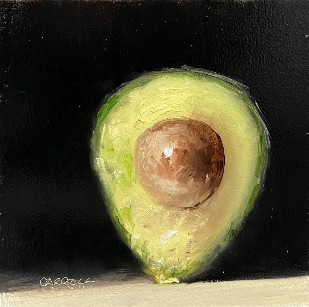 Neil Carroll - ' Avocado' - Framed Original Painting