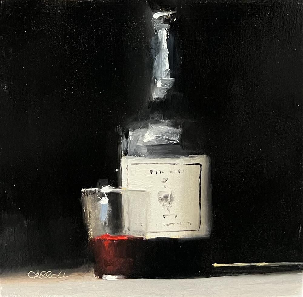 Neil Carroll - 'Red Wine' - Framed Original Painting