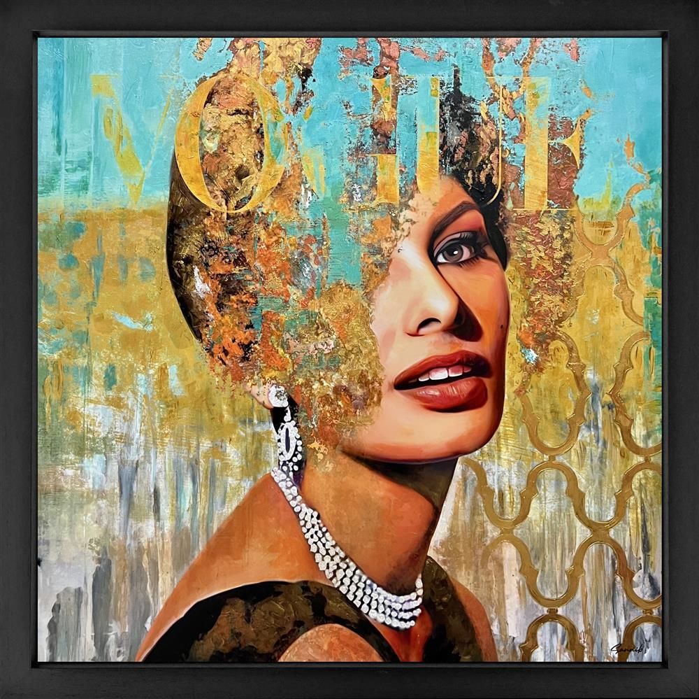 Sannib - 'Vogue Icon' - Framed Original Art