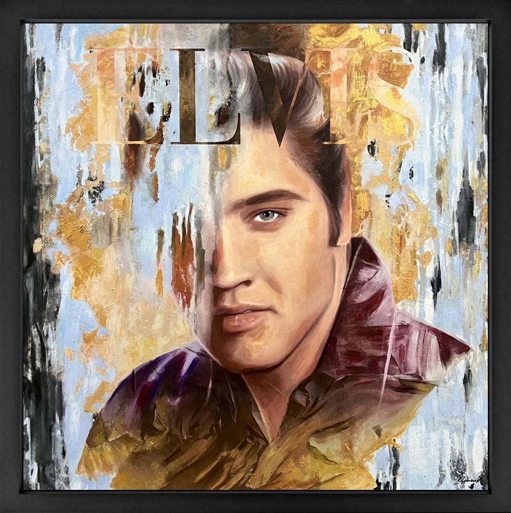 Sannib - 'Burning Love' - Framed Original Art