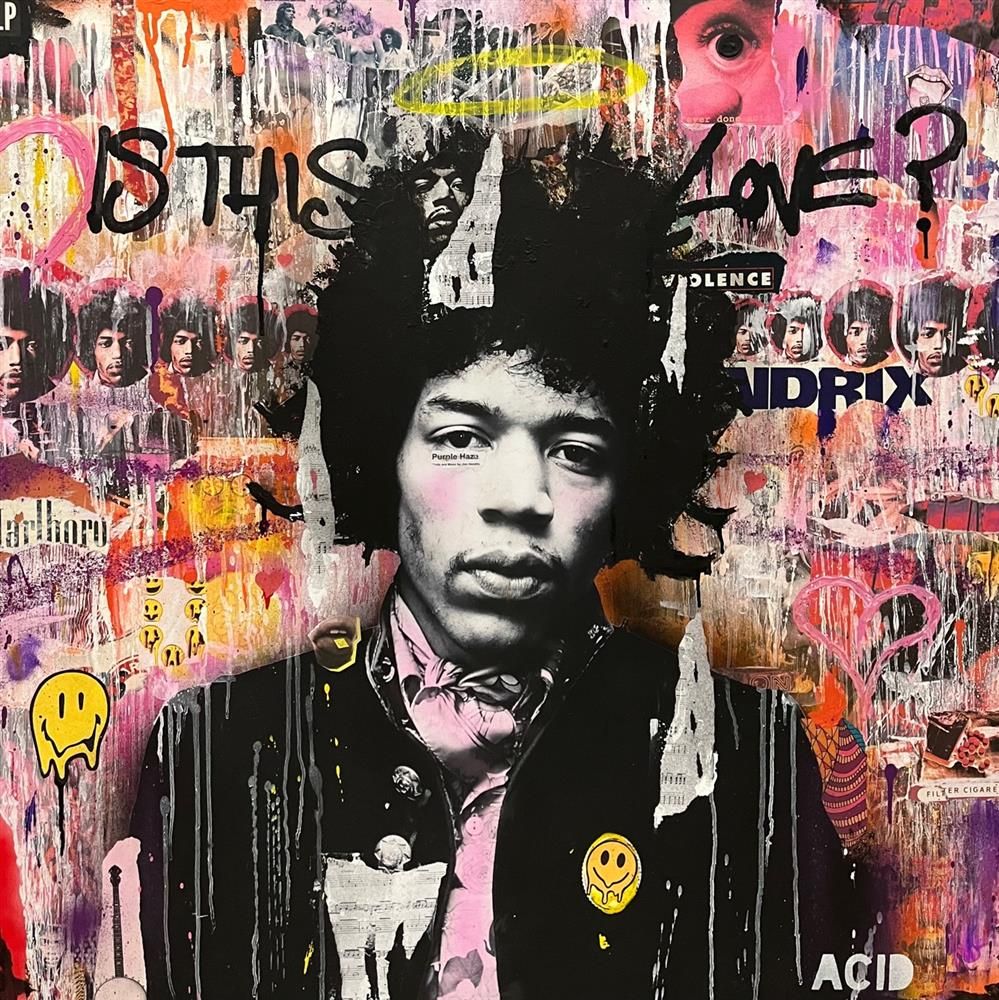 Add Subtract- 'Hazed And Confused' - Framed Original Art