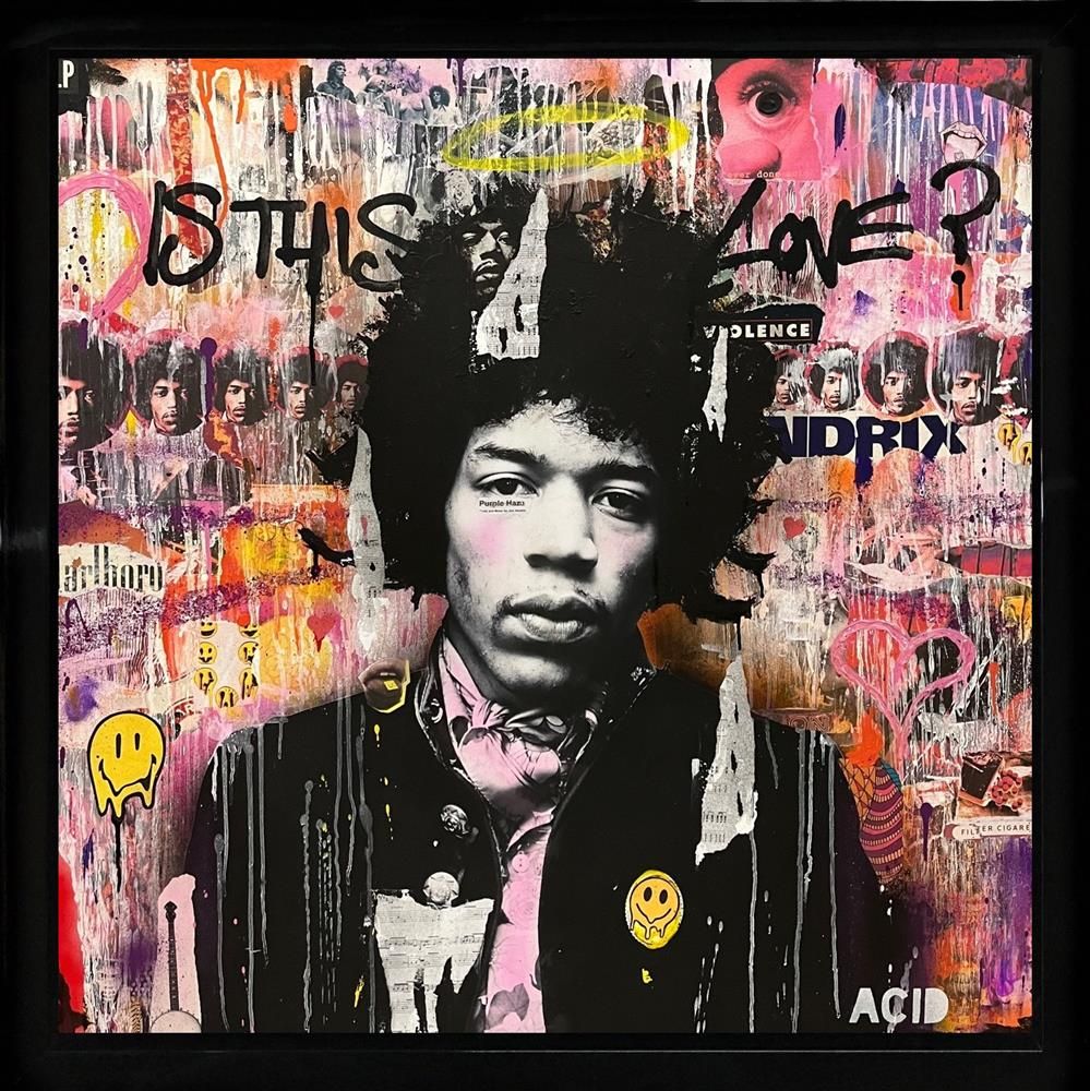 Add Subtract- 'Hazed And Confused' - Framed Original Art