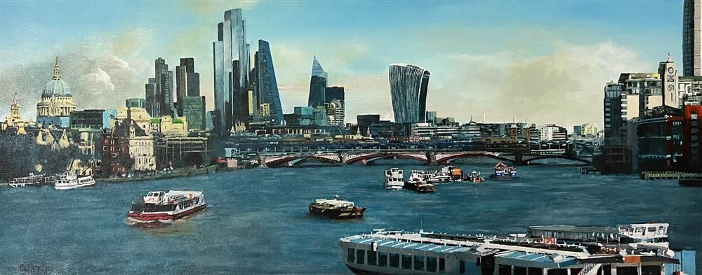 Paul McIntyre - 'Afternoon Party' - Framed Original Art