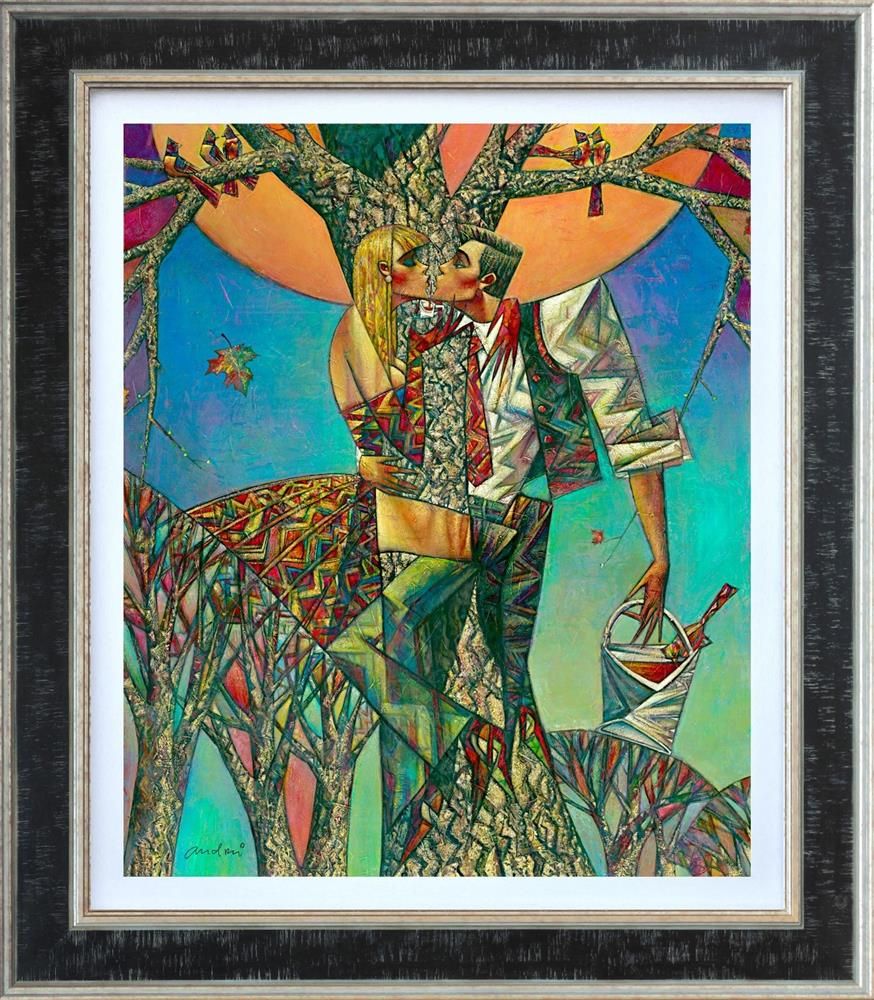 Andrei Protsouk - ' The Tree Of Love' - Framed Limited Edition Art