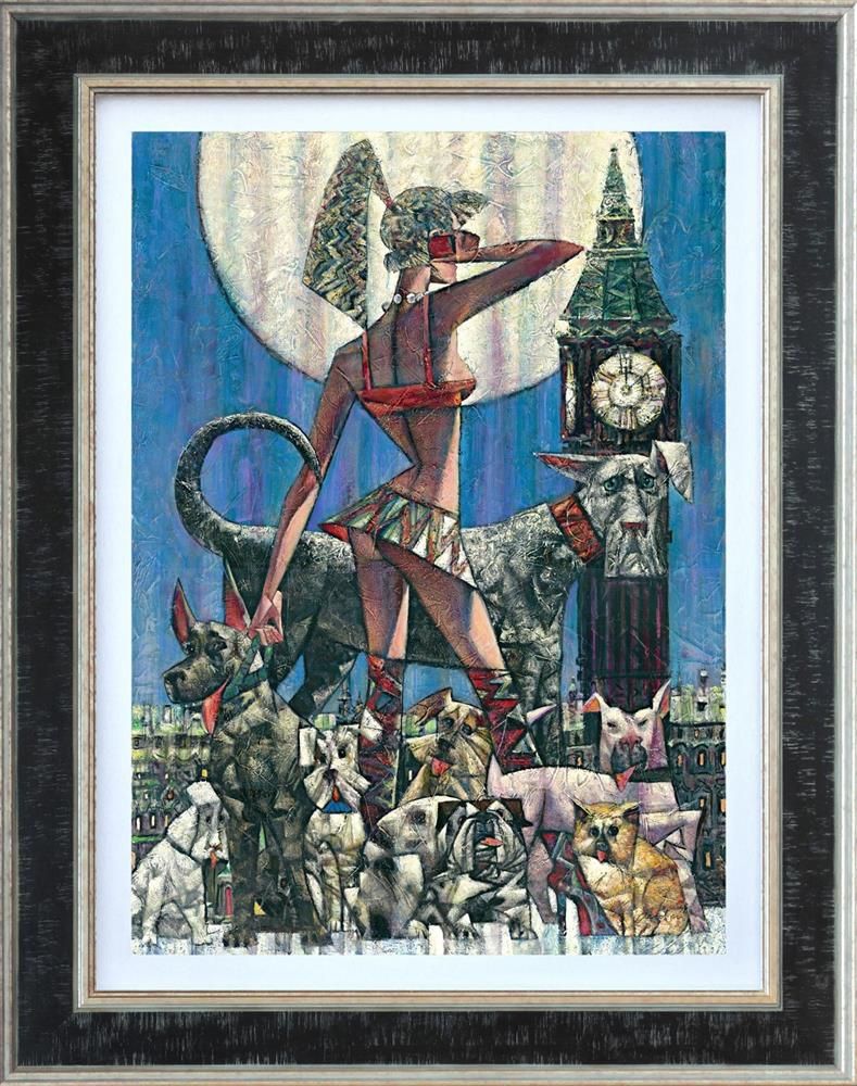 Andrei Protsouk - ' Hounds Of The Baskervilles ' - Framed Limited Edition Art
