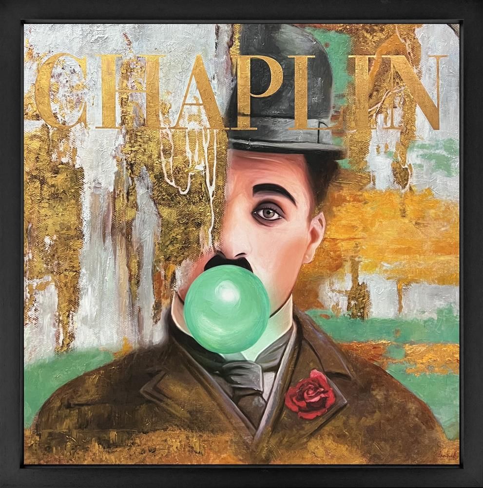 Sannib - 'Chaplin' - Framed Original Art