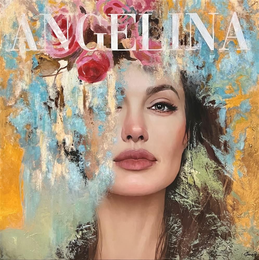 Sannib - 'Angelina' - Framed Original Art