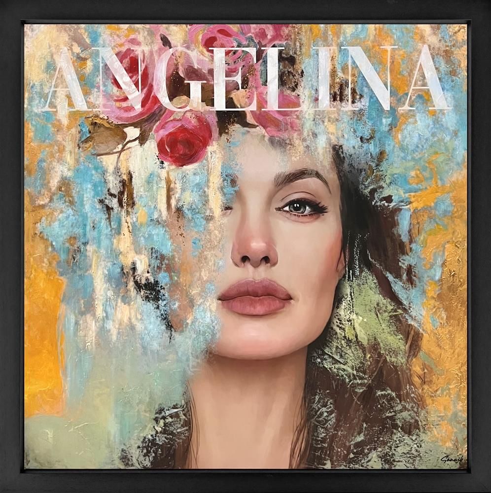 Sannib - 'Angelina' - Framed Original Art