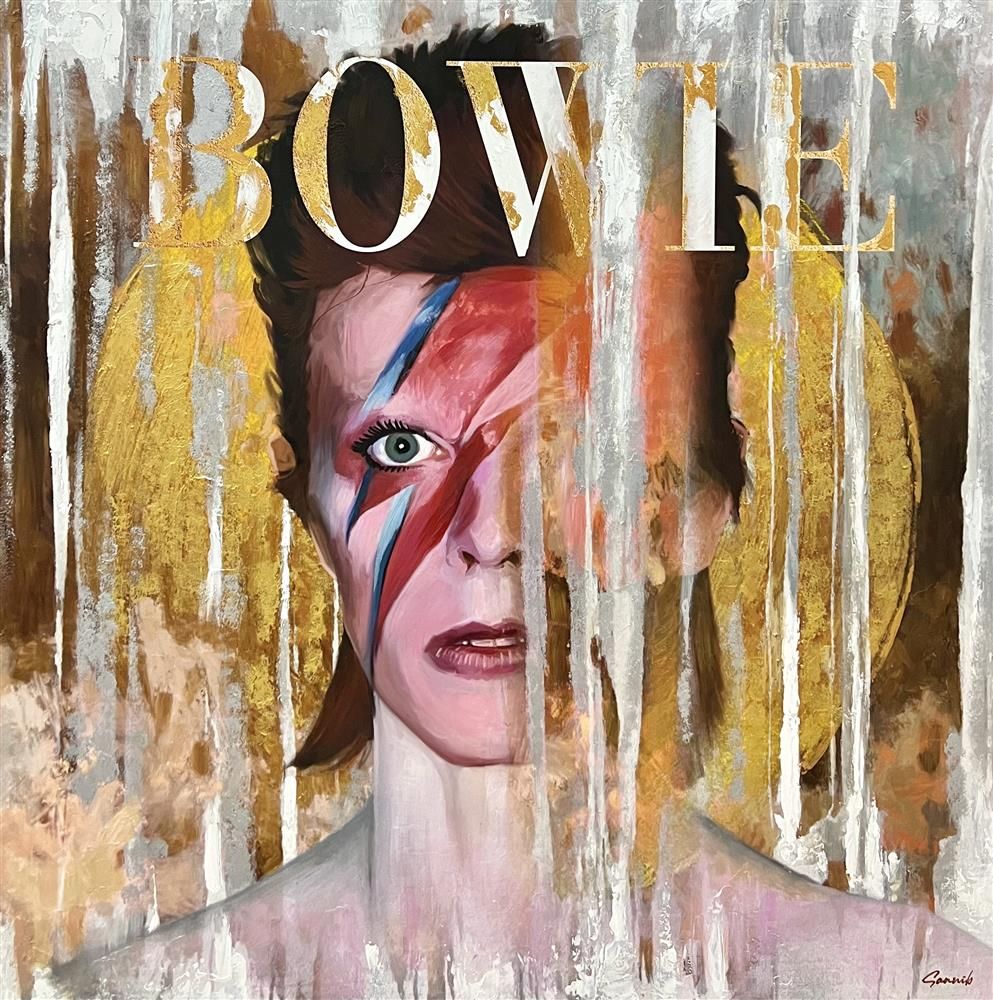 Sannib - 'Life On Mars' - Framed Original Art