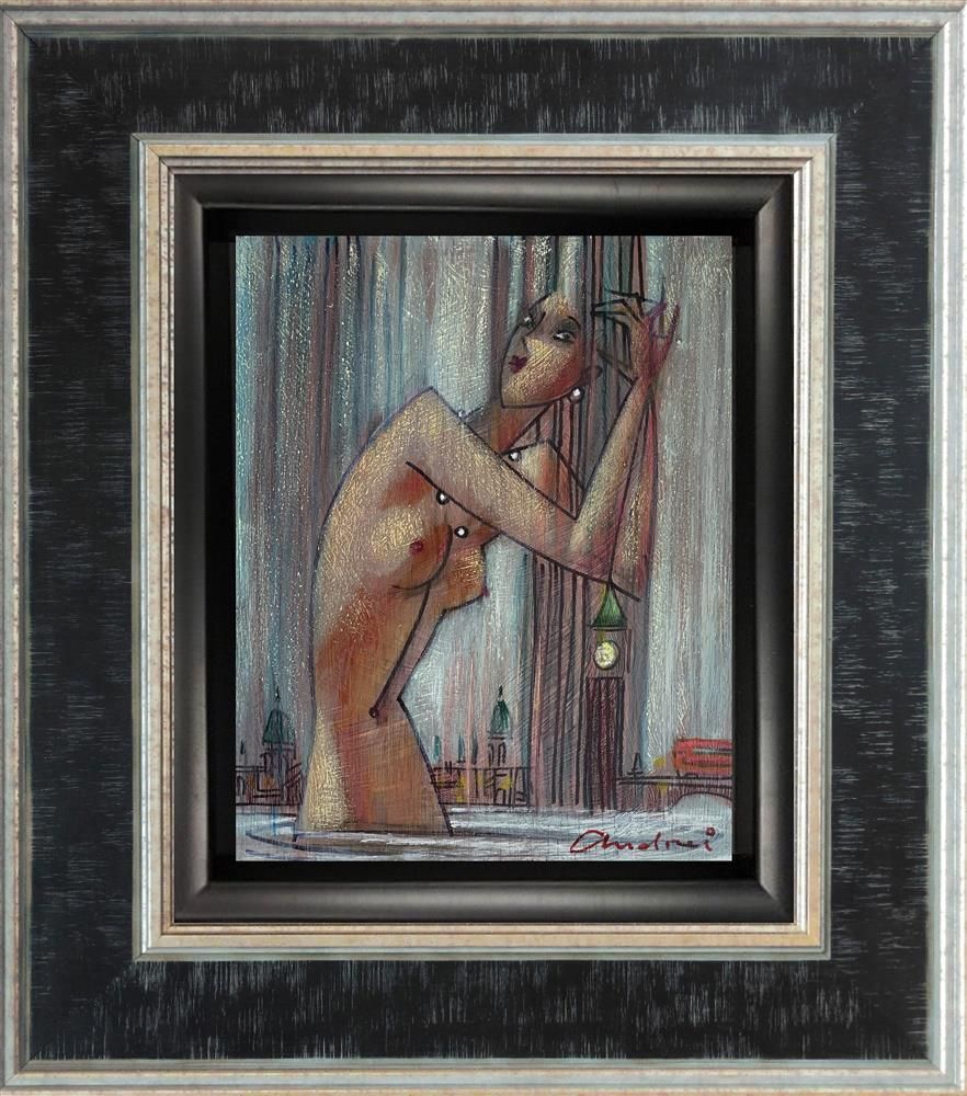 Andrei Protsouk - 'Showers' - Framed Original Art