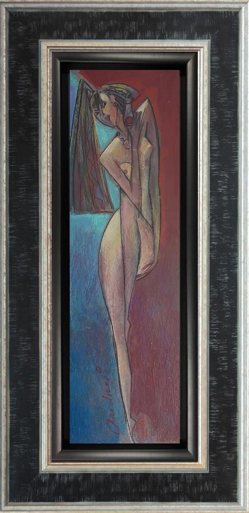 Andrei Protsouk - 'Wine Glass' - Framed Original Art