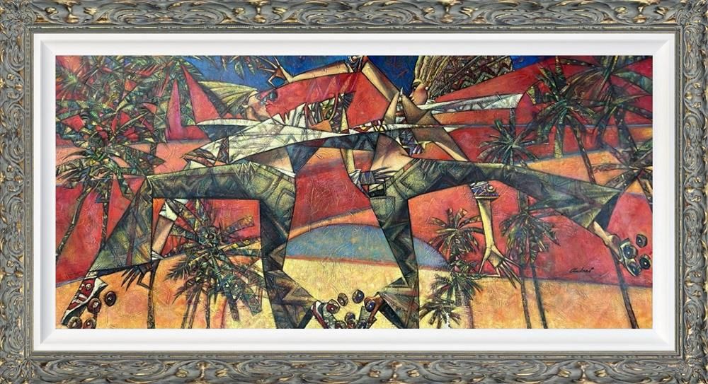 Andrei Protsouk - 'Pick Pocket' - Framed Original Art