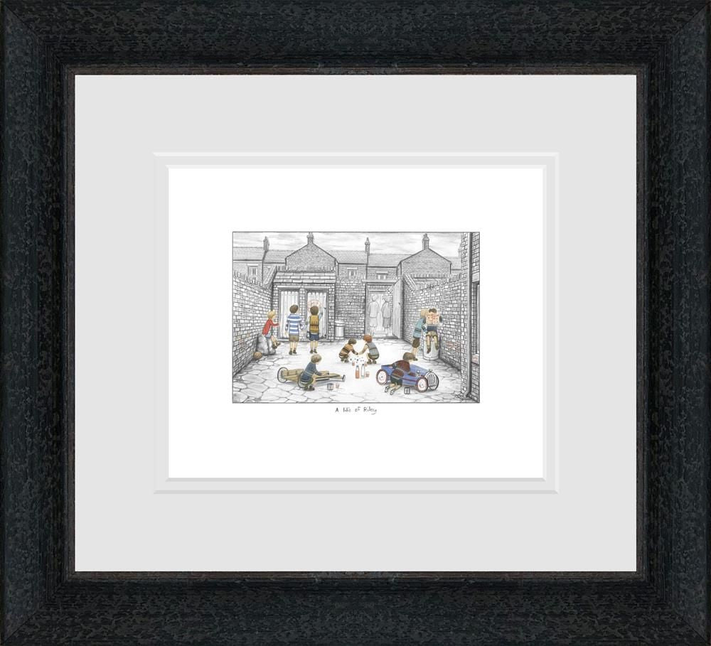 Leigh Lambert - 'Life Of Riley' - Sketch' - Framed Limited Edition