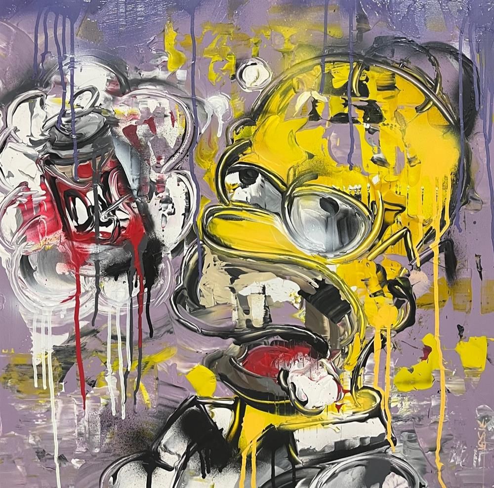 Jessie Foakes - 'Dreaming Of Duff'  Framed Original Artwork