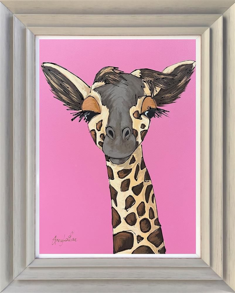 Amy Louise - 'Pretty In Pink' - Framed Original Art